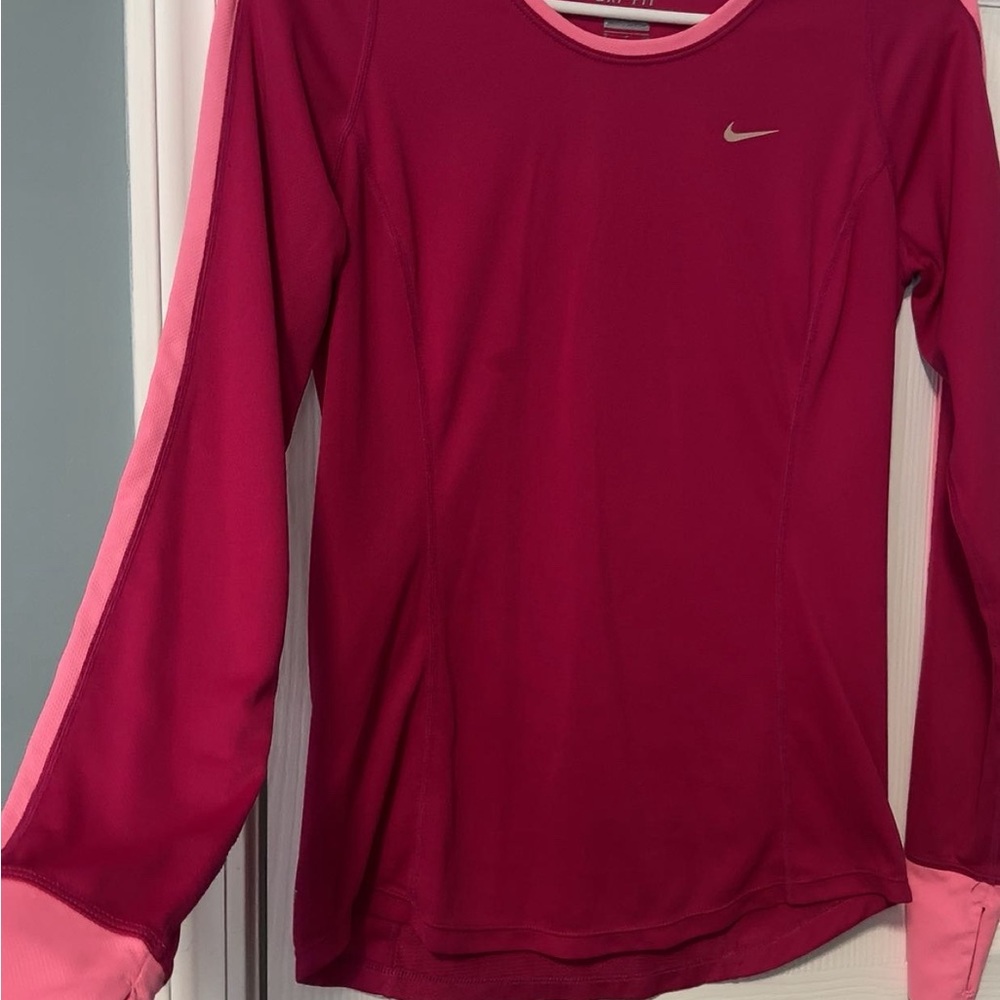 Nike Dri-FIT Pink Performance Top
